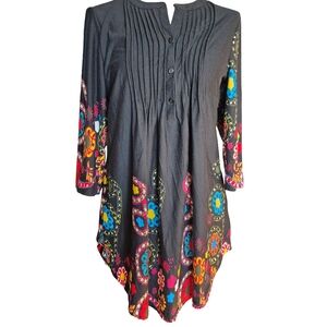 Womens Reborn Boho Top Size L
